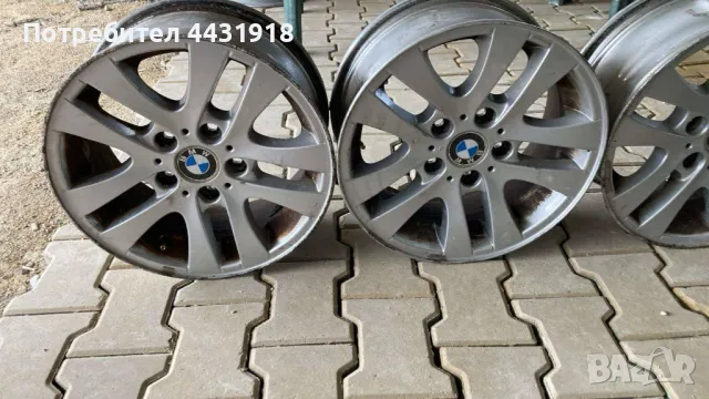 ДЖАНТИ BMW 7Jx16EH2 5x120, снимка 1
