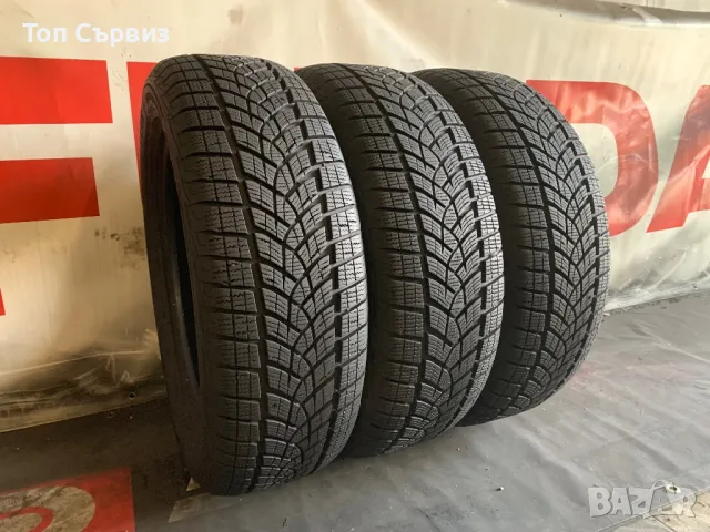 225 60 18, Зимни гуми, Goodyear UltraGripPerformance+, 3 броя, снимка 1 - Гуми и джанти - 47124300