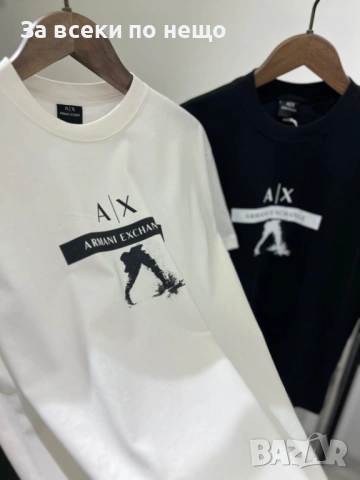 Armani Exchange Мъжка Тениска👕Мъжка Блуза С Къс Ръкав - Различни Цветове Код Urban1, снимка 2 - Тениски - 53666184