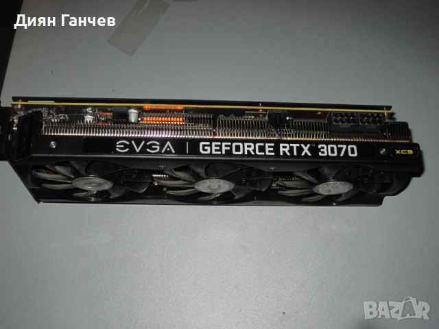 Продавам видеокарта RTX 3070 EVGA, снимка 2 - Видеокарти - 52978900