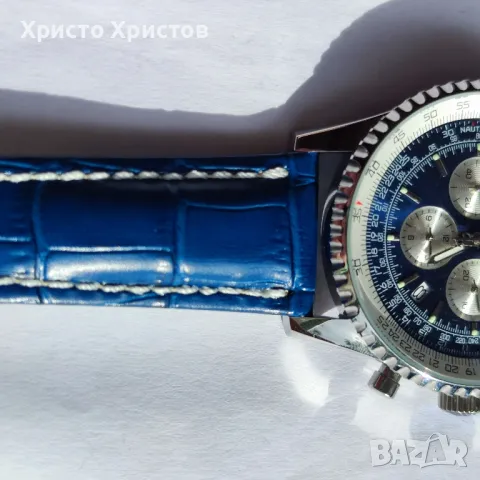 Мъжки луксозен часовник Breitling Chronometer Navitimer, снимка 3 - Мъжки - 47235203