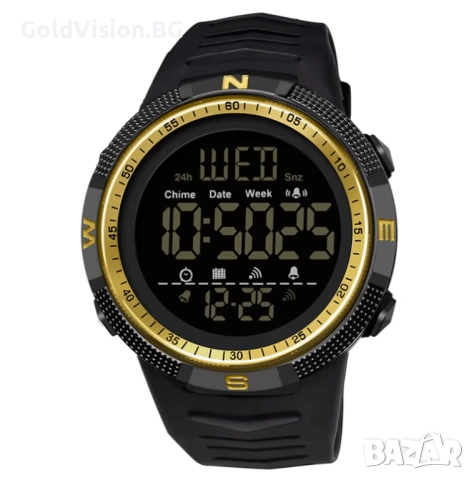 SANDA 6014 — Спортен дигитален часовник + ПОДАРЪК