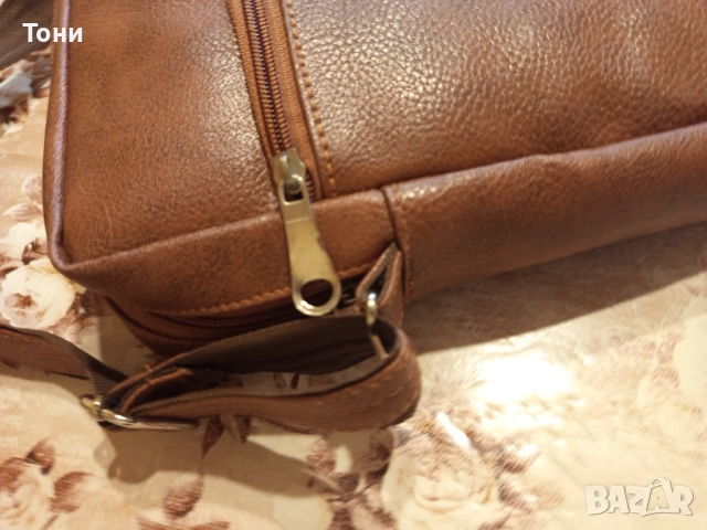 ASKARA Оригинал Нова Кожена Мъжка Чанта , снимка 10 - Чанти - 52306526