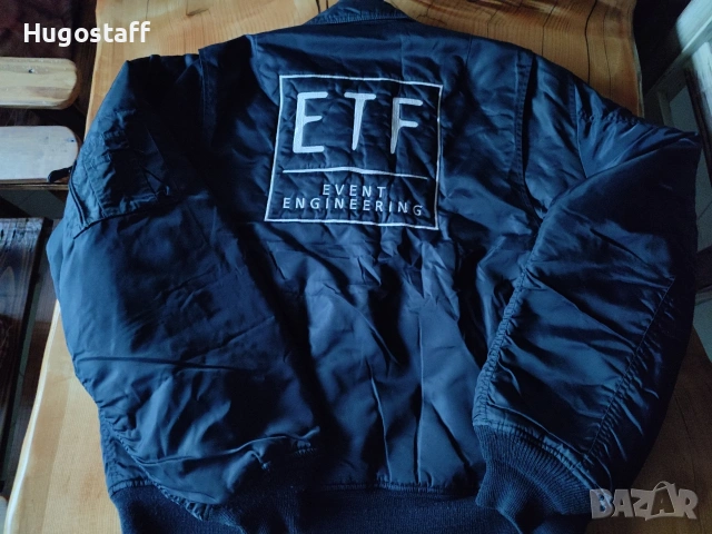 Оригинален пилотски бомбър Army industries CWU Delta cold weather яке от САЩ, размер ХЛ, снимка 3 - Якета - 53154574