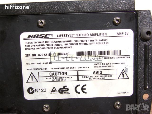 УСИЛВАТЕЛ    Bose amp 2v /3v , снимка 10 - Ресийвъри, усилватели, смесителни пултове - 46111340