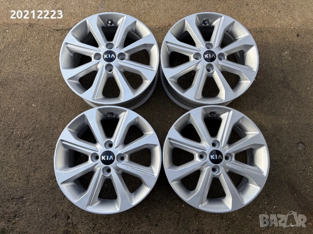 4 броя алуминиеви джанти за Kia Rio IV, 15