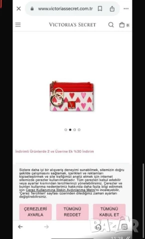 Визитник в кутия victoria's secrets , снимка 4 - Портфейли, портмонета - 50750659