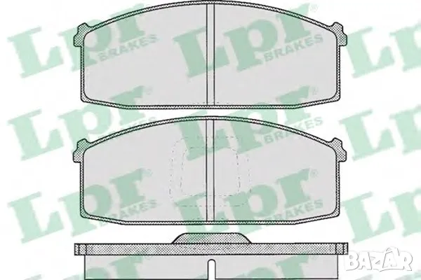 Накладки предни RODEO за NISSAN 5SP255, снимка 1 - Части - 48129295