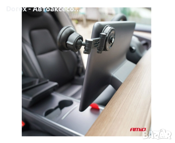 Магнитна автомобилна стойка за телефон за табло въртяща се на 360°, снимка 7 - Аксесоари и консумативи - 53613652