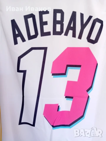 Чисто нов оригинален потник на Miami Heat - Bam Adebayo, снимка 4 - Баскетбол - 50663359