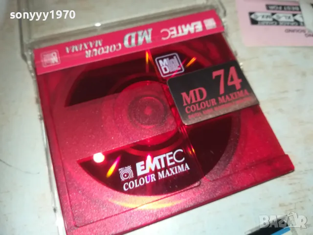 EMTEC MINIDISC X2 2409241031, снимка 3 - CD дискове - 47338254