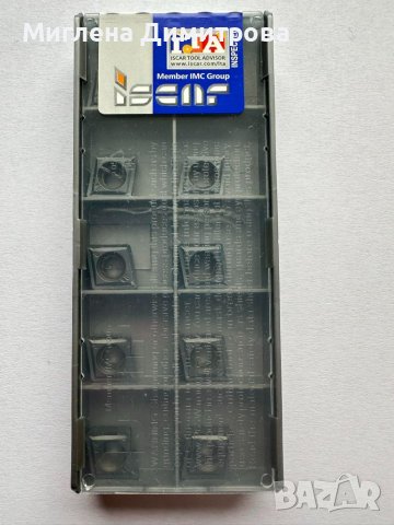 Комплект 10 броя стругарски пластини CCMT09T304 -SM IC908, снимка 1 - Други инструменти - 45539478