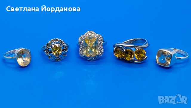 Сребърни пръстени , и други сребърни бижута , снимка 4 - Пръстени - 45992456