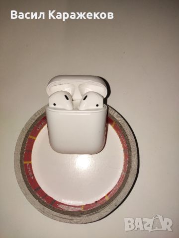 Безжични слушалки Apple AirPods 2nd gen, снимка 3 - Безжични слушалки - 45608992