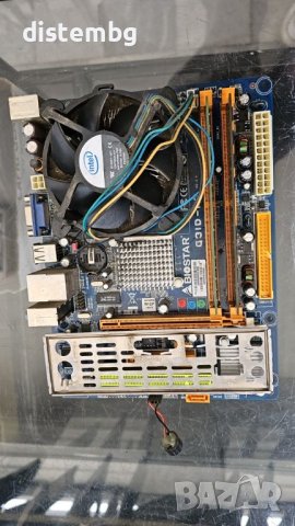 Дънна платка Biostar G31D-M7 с процесор Intel E5500, снимка 1 - Дънни платки - 46054970