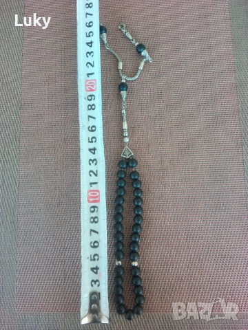 Красива и стилна,колекционерска броеница., снимка 4 - Антикварни и старинни предмети - 51792530