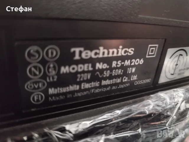 Technics RS-M 206, снимка 2 - Декове - 47523555