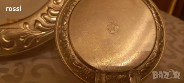 Vintage. Нови. BMF "Махмурлук след препиване" Немски чинии калай-порцелан. Чиния., снимка 9 - Антикварни и старинни предмети - 39920785