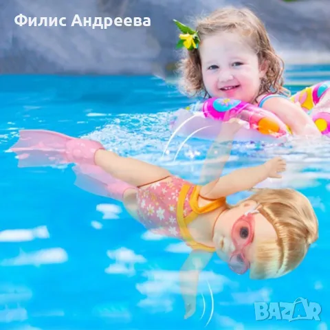 Водоустойчива плуваща кукла за игра във водата, снимка 10 - Кукли - 48483299