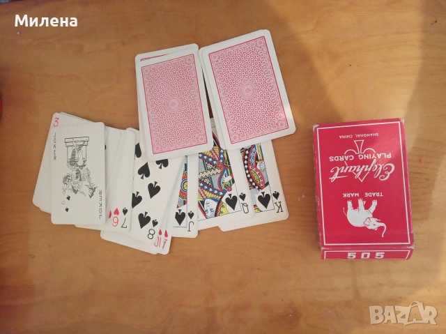Стари карти за игра, снимка 4 - Карти за игра - 53417445