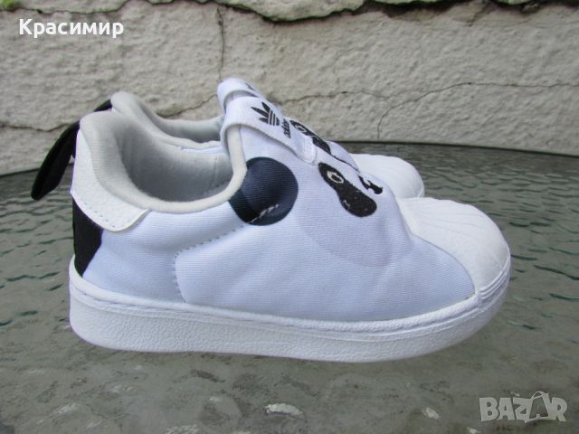 Детски маратонки Аdidas Superstar 360 I 'Panda', снимка 4 - Детски маратонки - 46399800