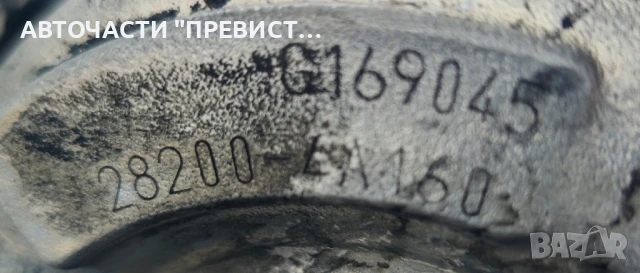 Турбо Турбина с колектор за Хюндай Х1 Hyundai H1 2.5тд 114к.с 1997г-2007г G169045, снимка 2 - Части - 51007869