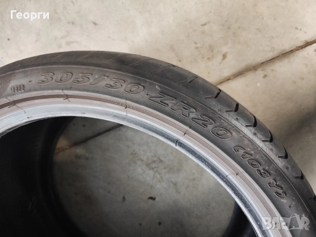 4бр. летни гуми 305/30/20-245/35/20 Pirelli спорт пакет, снимка 5 - Гуми и джанти - 53349938