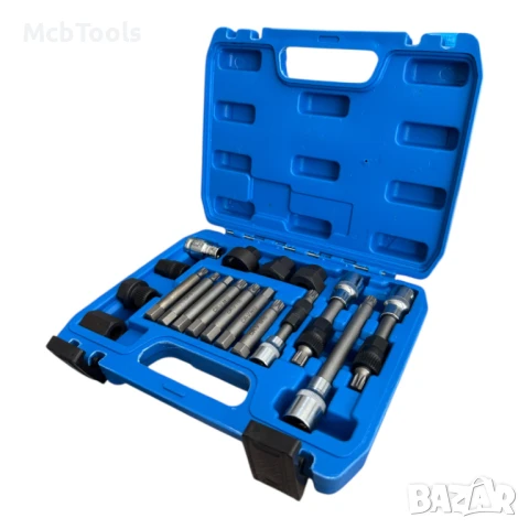 Комплект вложки за шайби на алтернатори 18 части HAWEK, снимка 3 - Други инструменти - 50826528