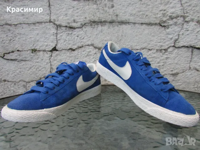 Кецове Nike Blazer Low Retro, снимка 5 - Кецове - 49455695