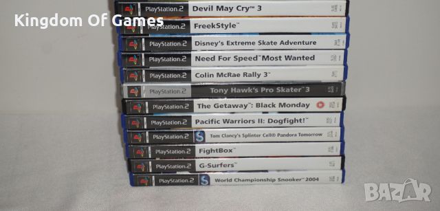 Игри за PS2 Devil May Cry 3/FreekStyle/Disney Skate/Fightbox/Colin Mcrae Rally/NFS Most Wanted, снимка 13 - Игри за PlayStation - 44264620