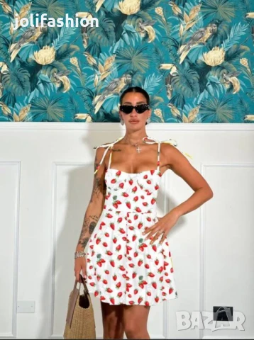 Рокля с череши, снимка 14 - Рокли - 46404079