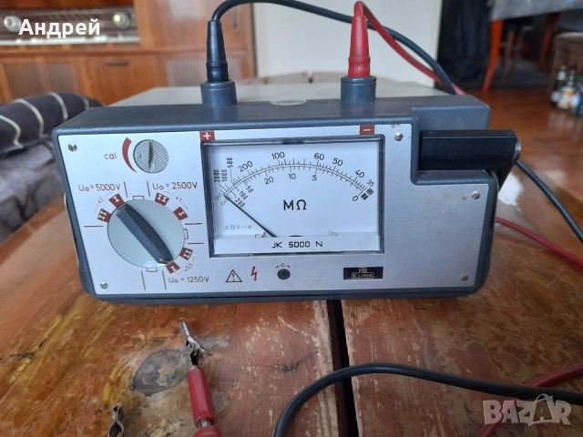 Стар Мегаомметър Elima, снимка 2 - Антикварни и старинни предмети - 54265503