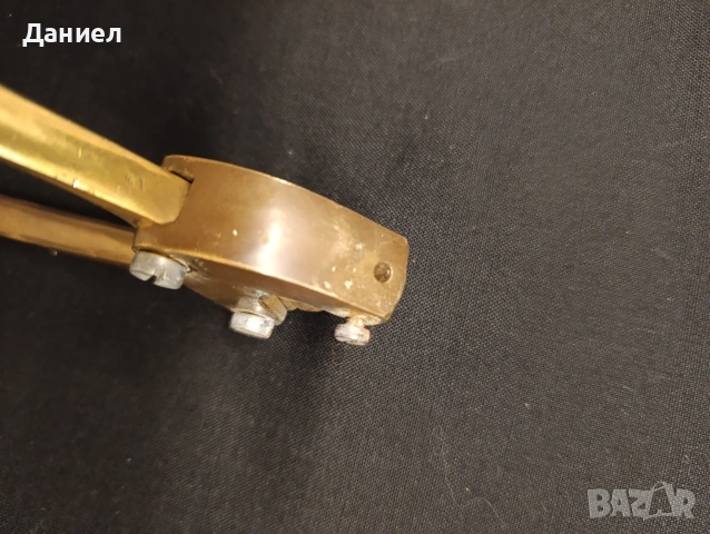 Месингови клещи за пломбиране, снимка 3 - Антикварни и старинни предмети - 54091908