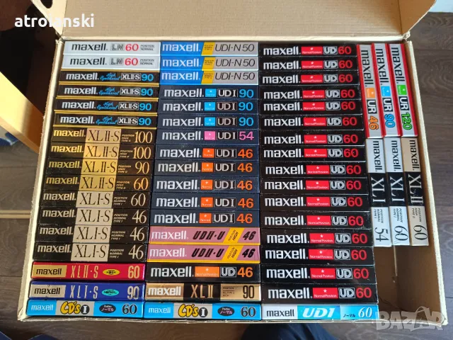 Аудио касети Maxell