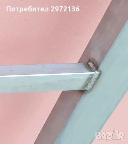 Рамка от правоъгълни неръждаеми тръби AISI 304, снимка 5 - Строителни материали - 53156712