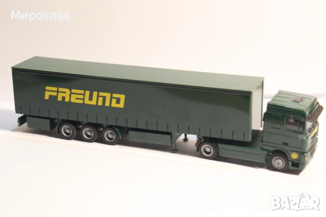 AWM H0 1/87 DAF TIR ТИР ВЛЕКАЧ КАМИОН МОДЕЛ, снимка 7 - Колекции - 52711185