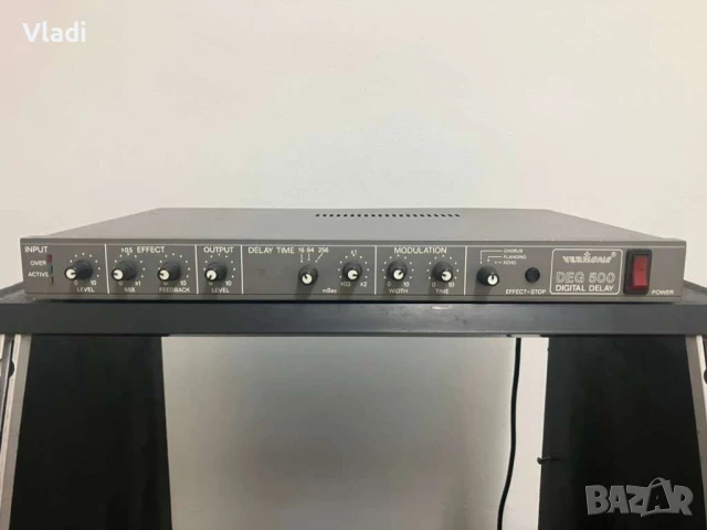 VERMONA DEG 500 Ехо цифров ефект вокал делай, хорус и фленжър., снимка 1