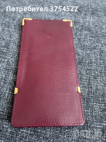 Оригинален Калъф за очила Cartier, цвят бордо, автентичен, употребяван, снимка 3 - Слънчеви и диоптрични очила - 51067140