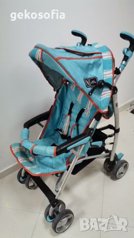 Лятна бебешка количка ABC Design Amigo Aquamarin, снимка 1 - Детски колички - 46434401