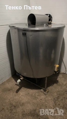 Хладилна вана за мляко