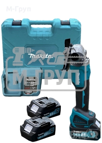 Акумулаторен БЕЗЧЕТКОВ Ъглошлайф Макита 36V 8.0Ah ФЛЕКС