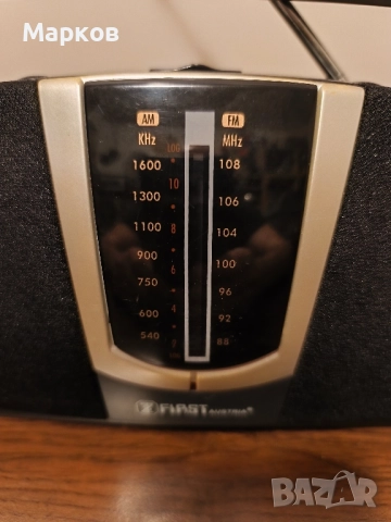 FIRST Austria - Портативно Радио, снимка 2 - Радиокасетофони, транзистори - 52353765