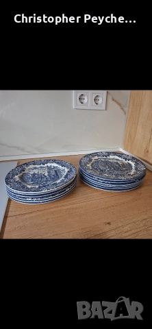 порцеланов сет Ironstone , снимка 6 - Антикварни и старинни предмети - 52999740