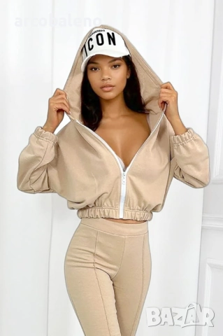 Дамски комплект от суитшърт и панталон Melissa, 4цвята , снимка 6 - Комплекти - 51991575