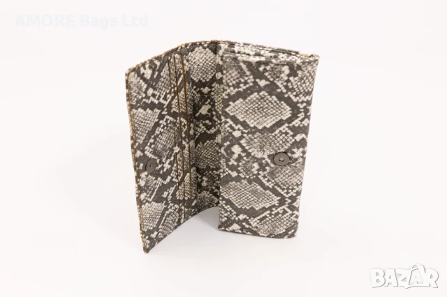 Дамски портфейл AMORE Ginevra - Black, снимка 2 - Портфейли, портмонета - 50657176