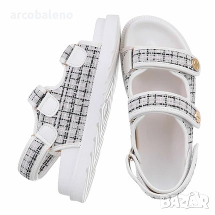 Дамски сандали на платформа, 2цвята , снимка 3 - Сандали - 50576335