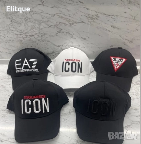 шапки с козирка guess dsquared2 icon louis vuitton emporio armani, снимка 2 - Шапки - 52787285
