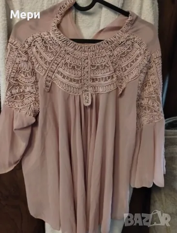 Дамска розова блуза 