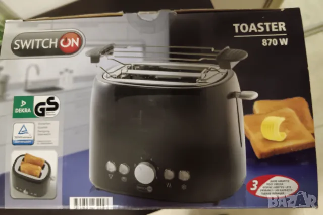 Тостер  (Toaster) SWITCH –ON 870 W,(220/230 V – 50 Hz., снимка 2 - Тостери - 47243153