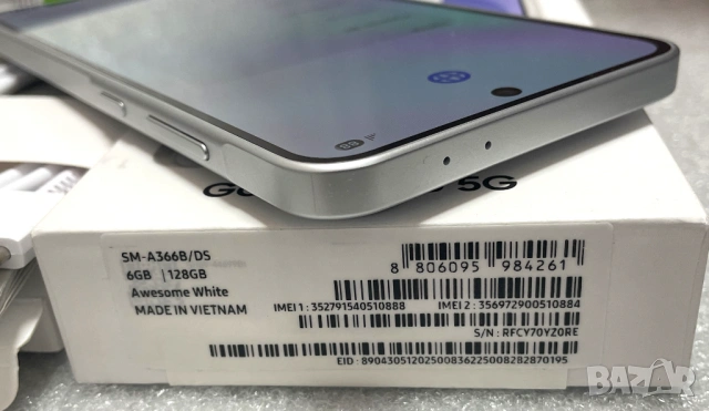 Заключен от Yettel!!! Samsung Galaxy A36 5G Dual SIM 128GB и 6GB RAM, Супер AMOLED, Awesome White, снимка 11 - Samsung - 53005588